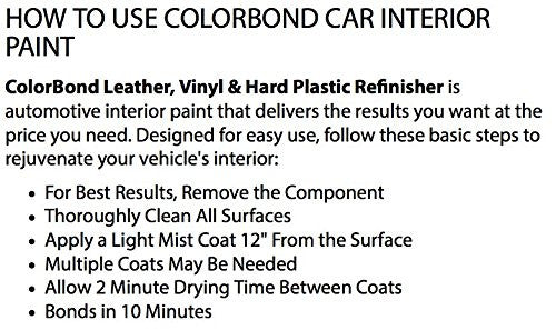 Colorbond (525) GM LT Neutral LVP Leather, Vinyl & Hard Plastic Refinisher Spray Paint - 12 oz.